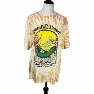 Divided by H&M Grateful Dead Print Tie-Dye Short Sleeve Cotton T-Shirt *X-Small